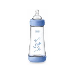 Chicco p5 plastična flašica 300ml silikon ( A075870 )