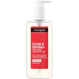 Neutrogena clear defend + facial wash 200ml ( A068285 )