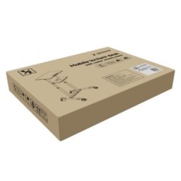 embird TVS-DESK-01-BK Mobilni sto sa točkicima, 1110-1345 mm