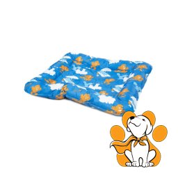 Duvo+ The Smurfs Cooling Bed L 91x76cm, Rashladna Ležaljka Za Pse, Plava