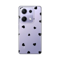 Torbica Silikonska Print Skin za Xiaomi Redmi Note 14s Hearts