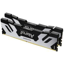 DDR5 48GB (2x24GB) 8400MT/s [FURY RENEGADE], Non-ECC CUDIMM (Clocked), CL40 1.45V, 288-pin 1Rx8, Silver/Black, Memory Kit, w/Heatsink, XMP