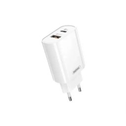 REMAX Strujni Fast punjac Jane 2xUSB RP-U37, beli