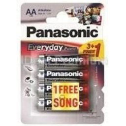 PANASONIC baterije LR6EPS4BP -AA 4kom 3+1F Alkaline Every
