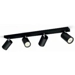 SPOT KOSIPO CRNA SA 4XGU10, 915005532301 PHILIPS