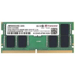 DDR5 32GB SO-DIMM 5600MT/s, On-die ECC, CL46 1.1V, 262-pin 2Rx8 (2Gx8)x16 ( JM5600ASE-32G )