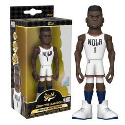 NBA Pelicans Gold 5" Zion Williamson (Homeuni)