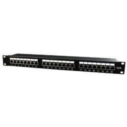 NPP-C524-002 Gembird Cat.5E 24 port shielded patch panel, 19 1U