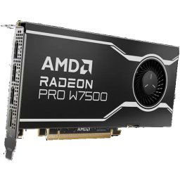 AMD GPU W7500 8GB GDDR6 128bit, 12Tflops, 4x DP 2.1, active fan, RDNA3 ( 100-300000078 )