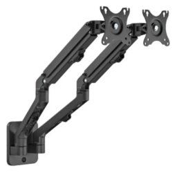 MA-WA2-01 Gembird Podesivi dupli zidni drzac za monitor,tilt, 17-27 max.2x7kg