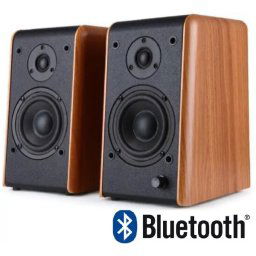 Microlab B-77BT Aktivni drveni zvucnici 2.0 64W (18W+14Wx2) 3,5mm +Bluetooth