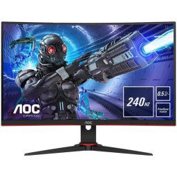 AOC Monitor LED C32G2ZE 32" Gaming Curved 240Hz (31.5", 16:9, 1920x1080, VA, Antiglare + 3H, 240Hz, 300 cdm˛, 4000:1, 1 ms, 2xHDMI, DP, Til