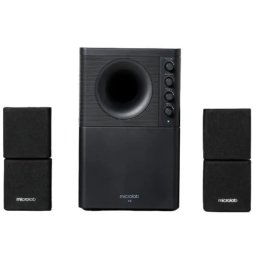 Microlab X2BT Aktivni drveni zvucnici 2.1 sistem 46W RMS (20W+2*13W) 3,5mm, BLuetooth