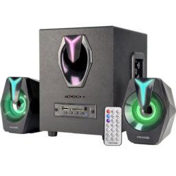 Microlab G100BT Aktivni zvucnici 2.1 11W (5W,2x3W) 3,5mm, SD, USB, FM, Bluetooth, daljinski, LED