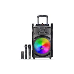Karaoka zvučnik Intex T-350 TUFB (Dual) v5.1 Trolley FMAuxHDMIUSBBT 5.12 x mic Daljinski 60W