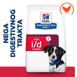 Hill’s Prescription Diet i/d Stress Mini Digestive Care Hrana za Pse sa Piletinom 1 kg