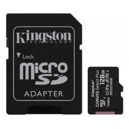 Kingston A1 MicroSDXC 128GB 100R class 10 SDCS2/128GB + adapter