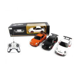 Rastar RC auto Porsche GT3 1:24 - crn, bel ( A013552 )