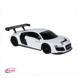 Rastar igračka RC automobil Audi R8 1:18 -bel,siv ( A013664 )