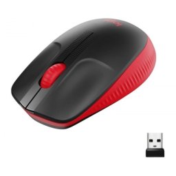 Logitech M190 Full-Size Wireless crveni miš