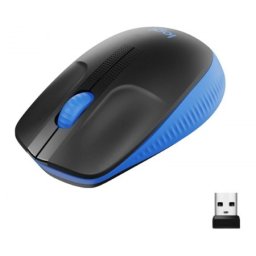 Logitech M190 Full-Size Wireless plavi miš