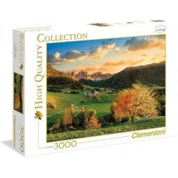 Clementoni puzzle 3000 hqc the alps ( CL33545 )