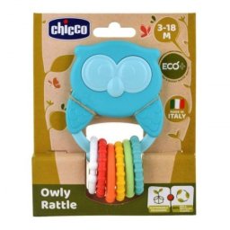 Chicco eco zvečka u obliku sove ( A049314 )
