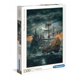 Clementoni puzzle 1500 the pirates ship ( CL31682 )