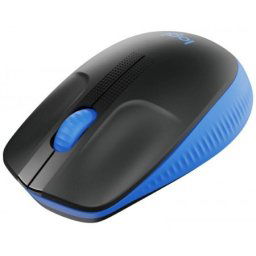 Logitech M190 full size wireless mouse blue