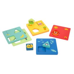 Tooky toy logička igra "složi oblike" ( A058586 )