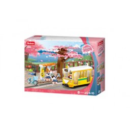 Sluban kocke, tramvaj u centru grada 347kom ( A072634 )