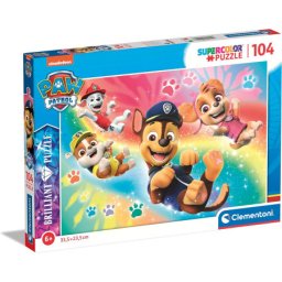 Clementoni puzzle 104 paw patrol brilliant ( CL20190 )