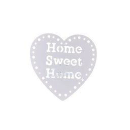 Luance gm home sweet home snala za zavese x 2 metal l sjajno bela ( 3098102 )