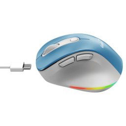 Genius Ergo 9000S Pro Light Blue USB Bežični plavi miš