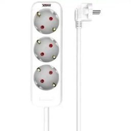Max MPS-103-1.4M Beli Produžni kabl 3 utičnice 1.4m