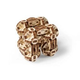 Ugears 3d eko mehanička puzzla - FLEKSI KOCKA ( 1061)