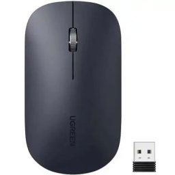 Ugreen mu001 prenosivi bežični miš ultra slim (gray black) ( 90372 )