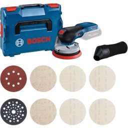Bosch akumulatorska ekscentar brusilica GEX 18V-125 Solo + brusni diskovi starter M480 ( 0615A5004H )