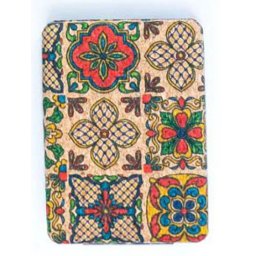 Viter ogledalce cork floral design ( L-855_13 )