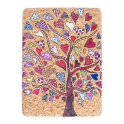Viter ogledalce cork floral design ( L-855_4 )