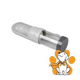 Duvo+ Compact Drinking Bottle 300ml, Flašica Za Vodu Za Pse i Mačke, Siva
