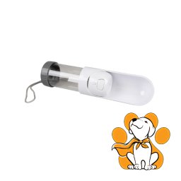 Duvo+ Compact Drinking Bottle 300ml, Flašica Za Vodu Za Pse i Mačke, Bela