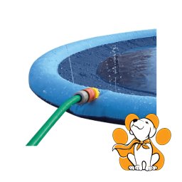 Duvo+ Splash Play Mat Ø150x1.5cm, Prskajuća Podloga Za Pse, Plava