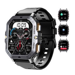 Oukitel BT101 crn Smart WatchMilitary 410mAh/Heart rate/SpO2/Blood Pressure/Accelerometer/eSIM