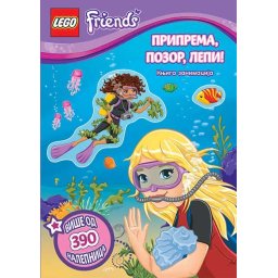 LEGO® Friends - Pripremi se, pozor, lepi! Više od 390 nalepenica