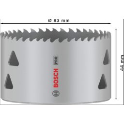 Bosch Set PRO Multi Material testera za otvore, 83 mm, sa navojem ( 2608901528 )