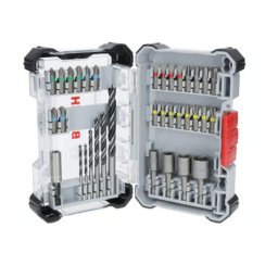 Bosch Extra Hard Screwdriver Bit and CYL-3 Drill Bit Set, Display, 35 pcs ( 2607017724 )