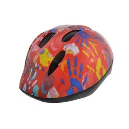 Bellelli kaciga - bellelli hand print orange 53-56cm s ( 183018 )