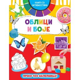 Knjiga sa aktivnostima: Oblici i boje ( 27012 )
