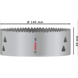 Bosch Set PRO Multi Material testera za otvore, 140 mm, sa navojem ( 2608901542 )